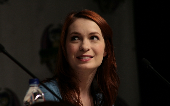 Felicia Day at a Panel