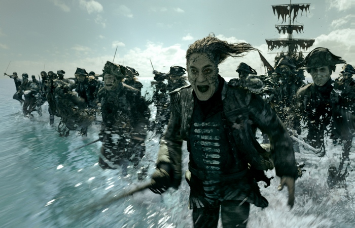 Javier Bardem as Captain Salazar in Pirates of the Caribbean