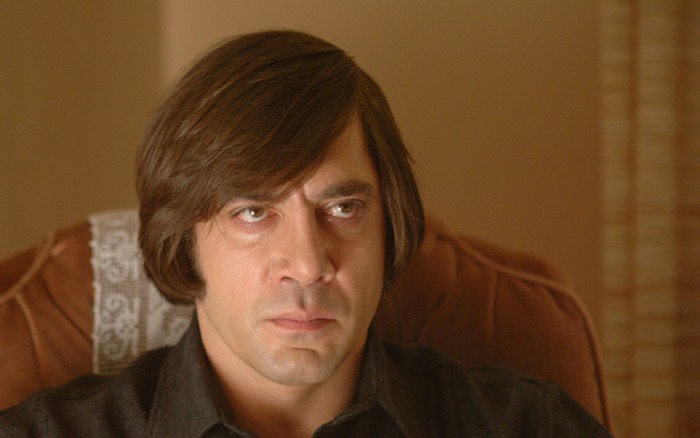 Javier Bardem in No Country for Old Men