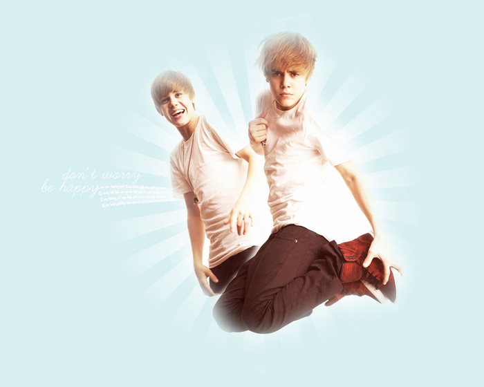 Justin Bieber jumping