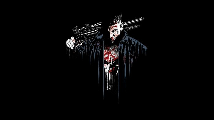 The Punisher with a Sniper Rifle