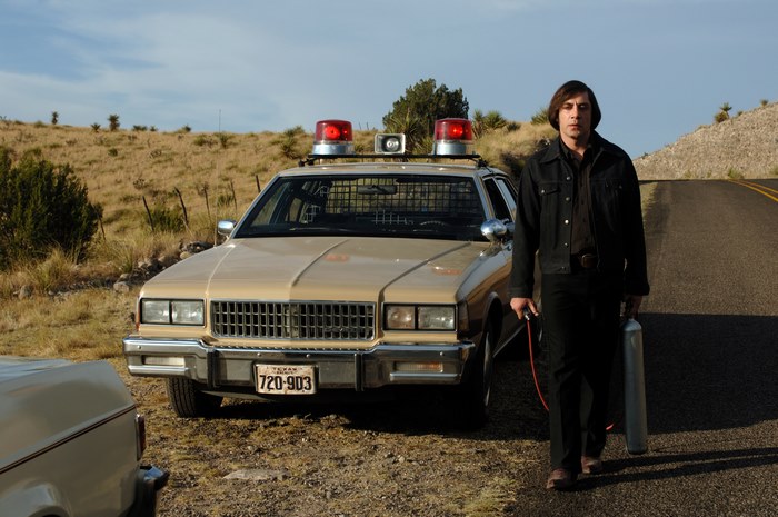 Javier Bardem in No Country for Old Men