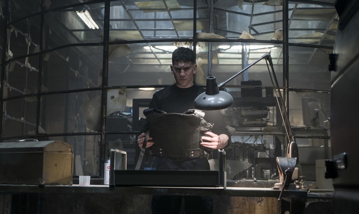 Jon Bernthal in a workshop