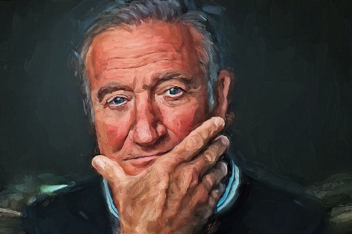 Portrait of Robin Williams