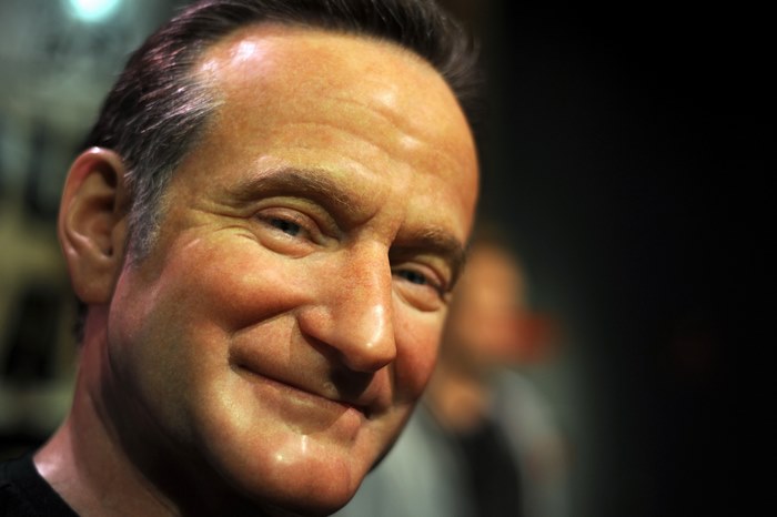 Robin Williams wax figure