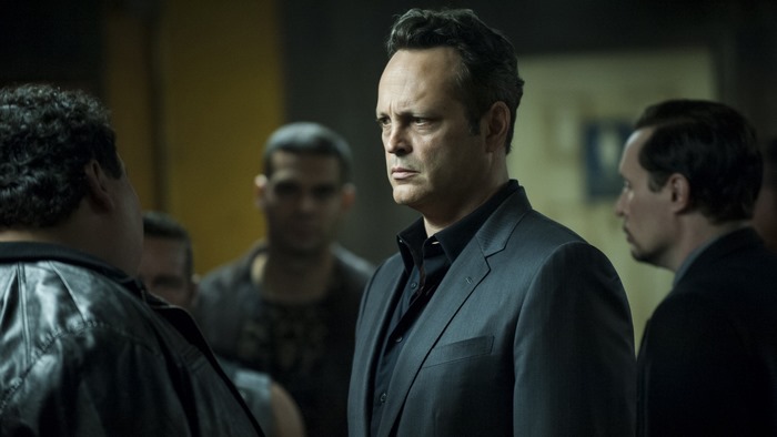 Vince Vaughn in a dark suit