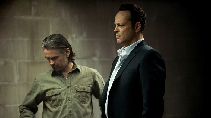 Vince Vaughn and Colin Farrell in True Detective
