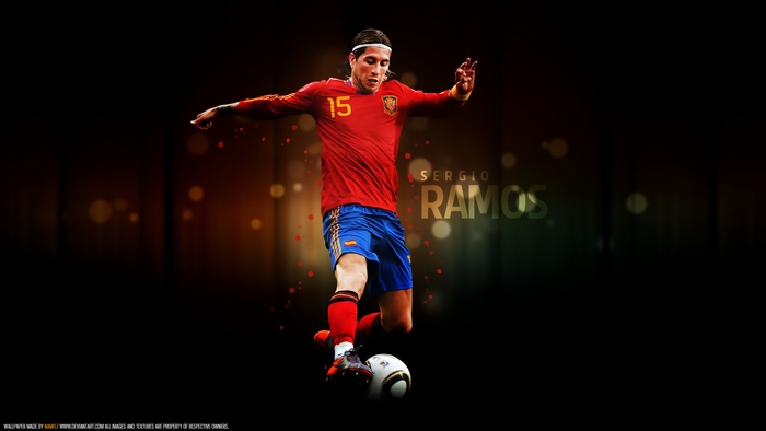 Sergio Ramos from Spain National Team