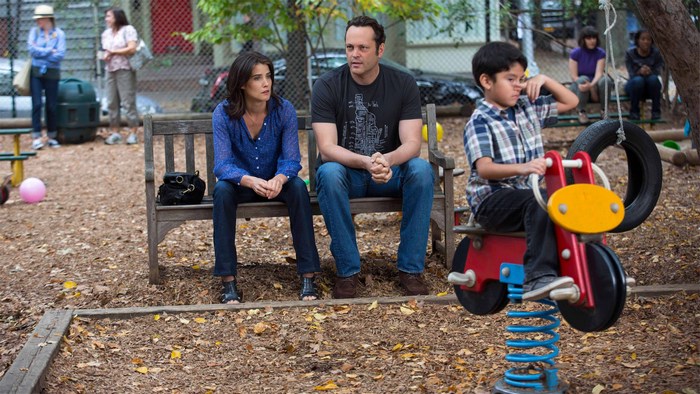 Vince Vaughn and Cobie Smulders at Playground