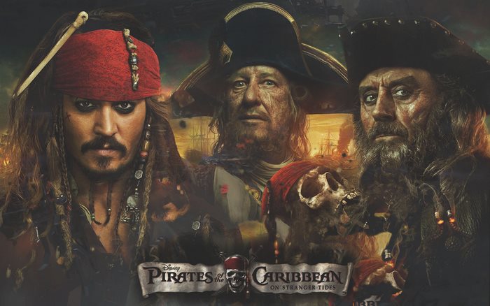 Pirates of the Caribbean On Stranger Tides Poster