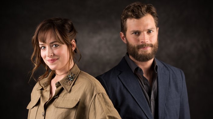 Dakota Johnson and Jamie Dornan