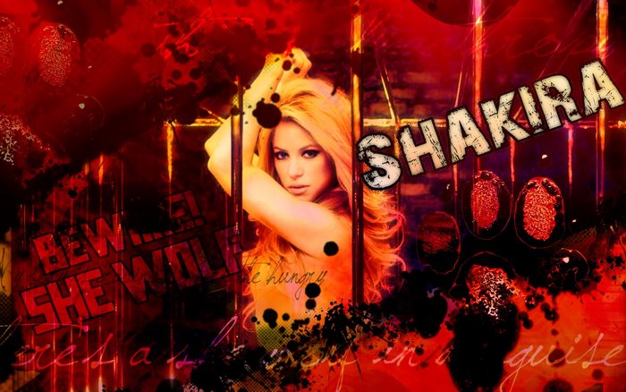 Shakira from She Wolf