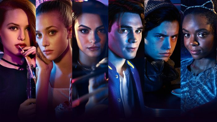 Riverdale characters collage