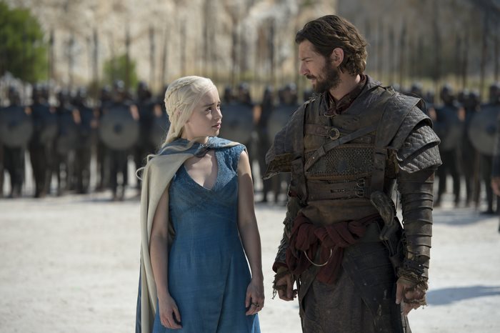 Daenerys Targaryen and Daario Naharis from Game of Thrones