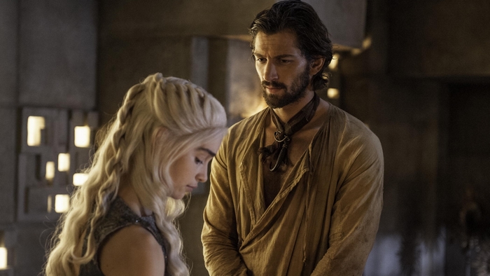 Daenerys Targaryen and Daario Naharis from Game of Thrones