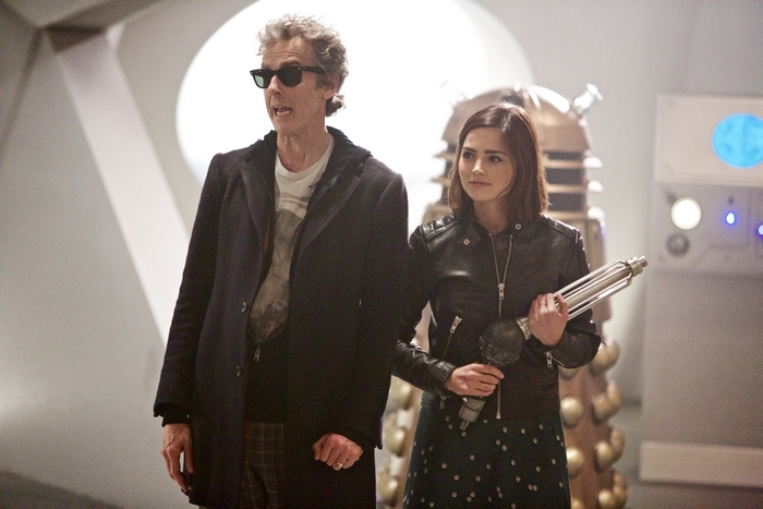 Peter Capaldi and Jenna Coleman from Doctor Who