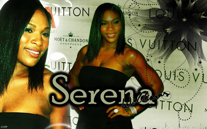 Serena Williams Louis Vuitton Moet & Chandon
