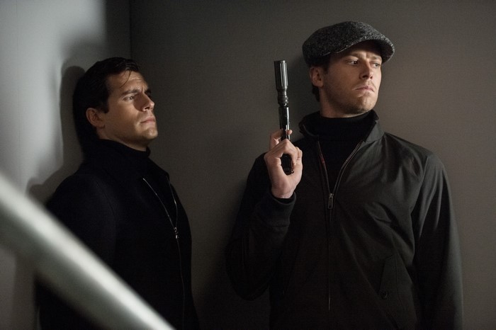 Armie Hammer and Henry Cavill in The Man from U.N.C.L.E.