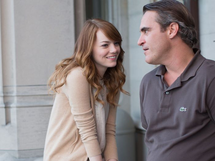 Joaquin Phoenix and Emma Stone