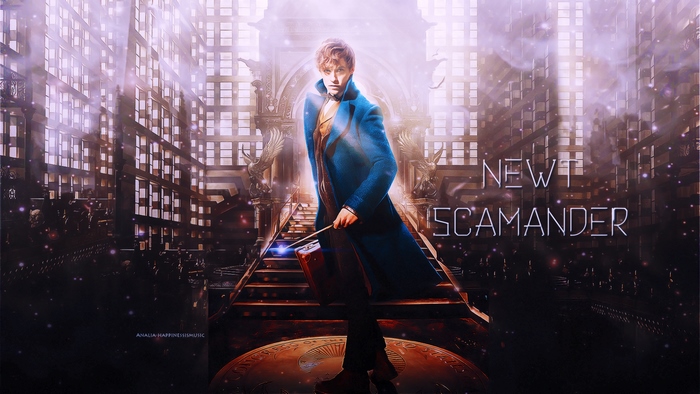 Newt Scamander from Fantastic Beasts