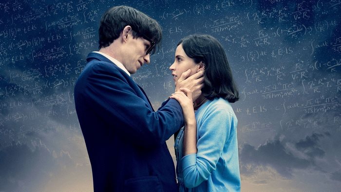 Eddie Redmayne and Felicity Jones in The Theory of Everything