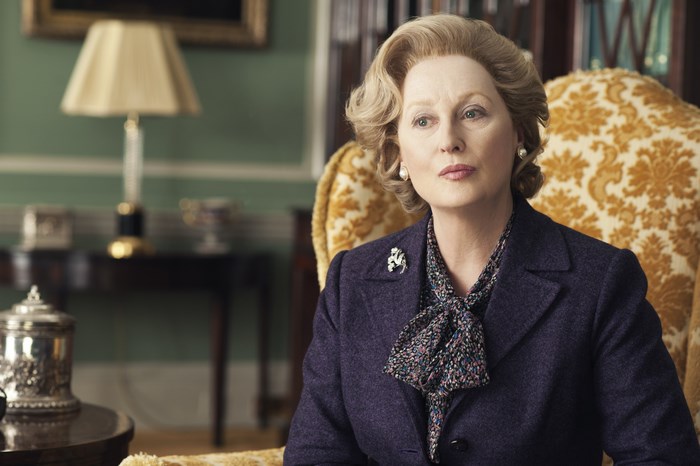 Meryl Streep as Margaret Thatcher