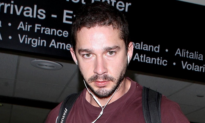 Shia LaBeouf at airport