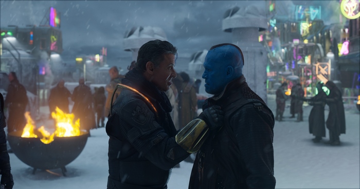 Stakar Ogord and Yondu from Guardians of the Galaxy