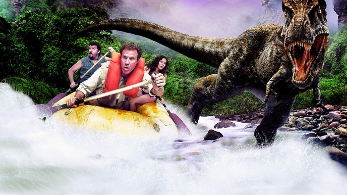 Land of the Lost: Will Ferrell and Dinosaur