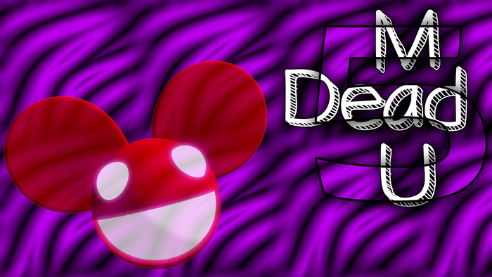 Deadmau5 logo with text 'Me Dead U'