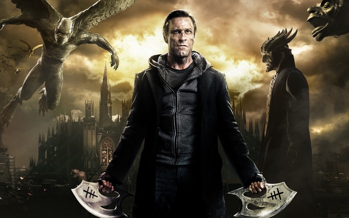 Aaron Eckhart as I Frankenstein