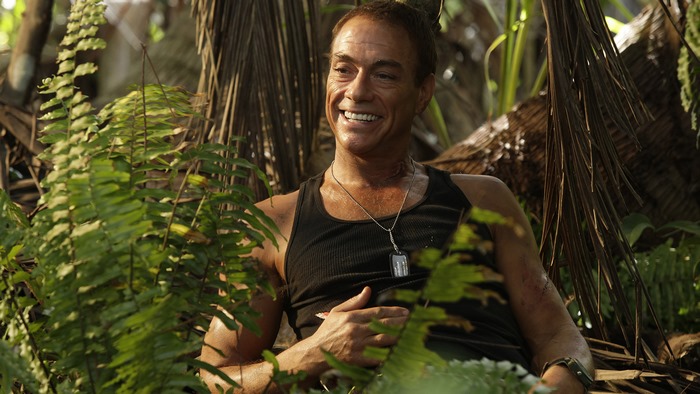 Jean-Claude Van Damme in a jungle setting