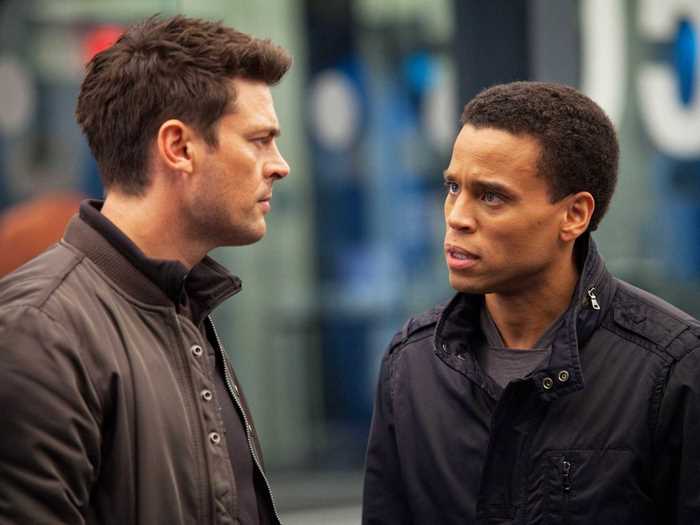 Karl Urban and Michael Ealy