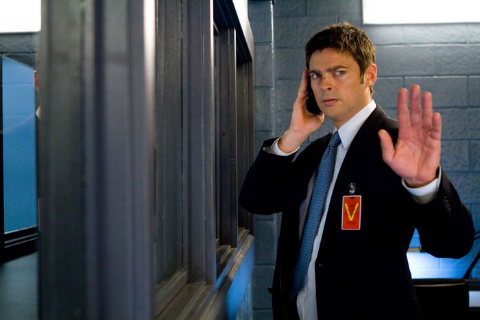 Karl Urban as John Smith in RED