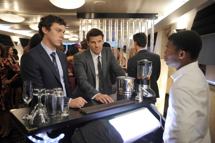 John Francis Daley at a Bar