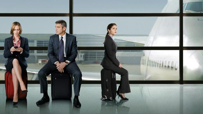 Up in the Air Vera Farmiga George Clooney