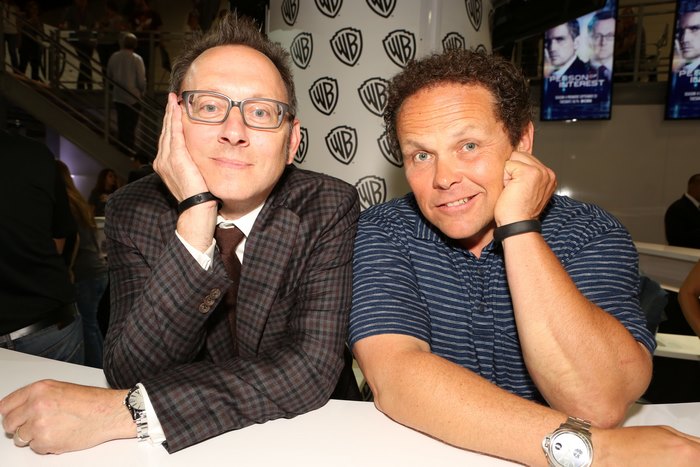 Michael Emerson and Jim Caviezel from Person of Interest