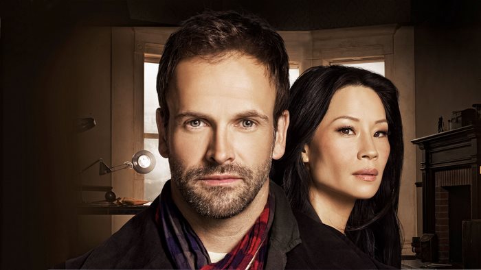 Sherlock: Jonny Lee Miller and Lucy Liu