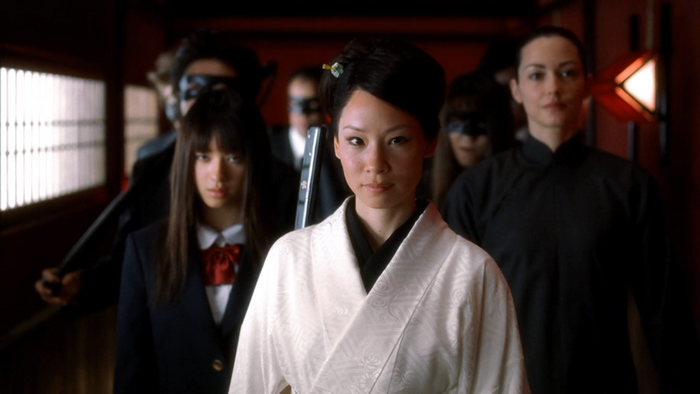 The Bride from Kill Bill with her Deadly Viper Assassination Squad