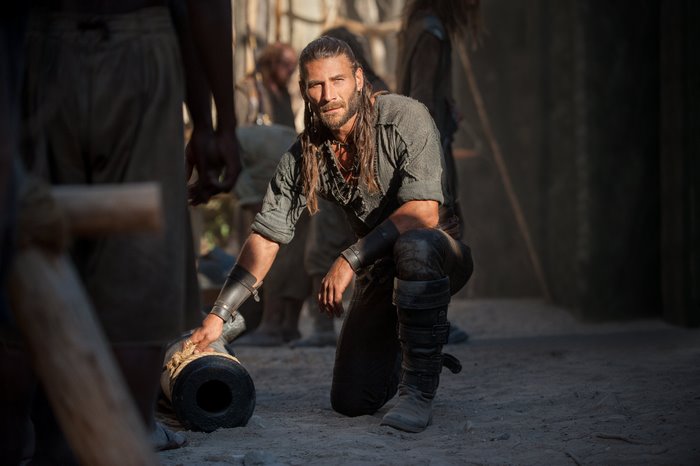 Zach McGowan as Captain Flint in Black Sails