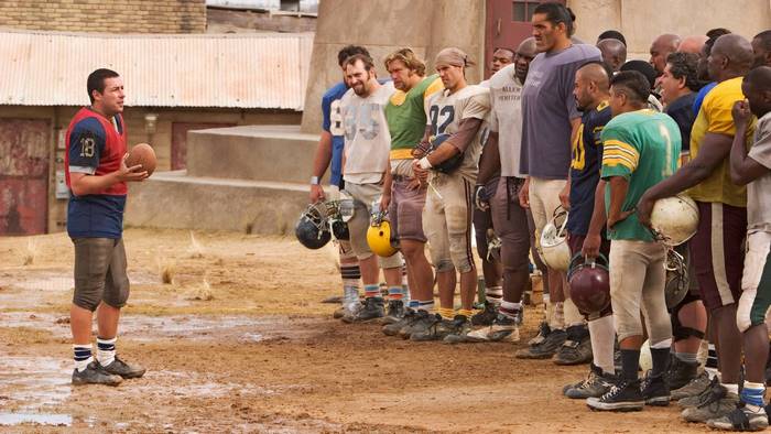 Adam Sandler in The Longest Yard