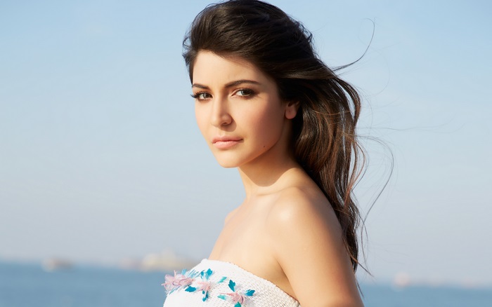 Anushka Sharma by the sea