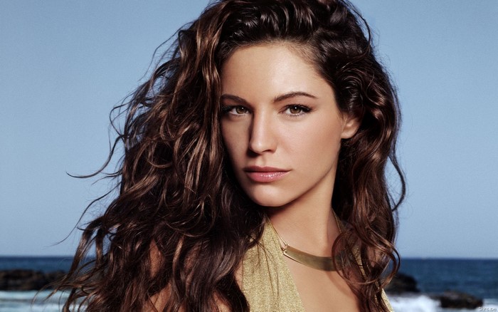 Kelly Brook on the Beach