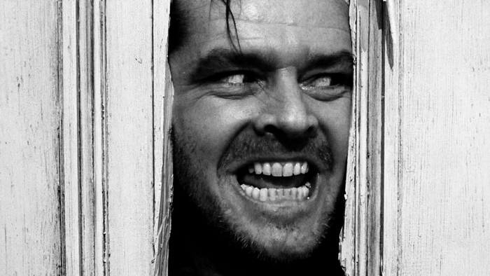 Jack Nicholson in The Shining