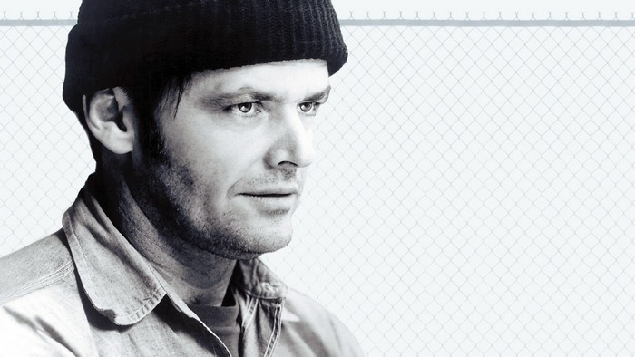 Jack Nicholson in One Flew Over the Cuckoo's Nest
