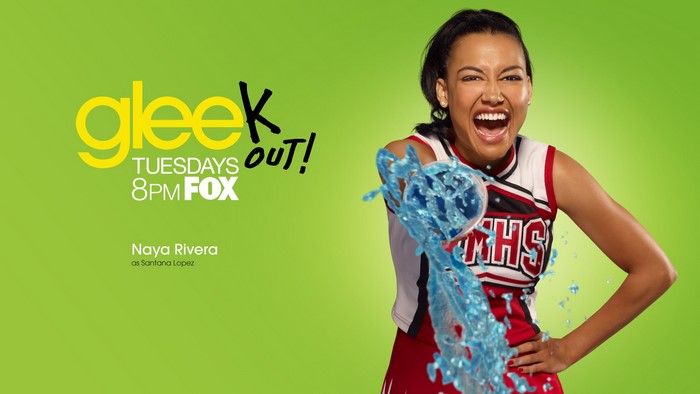 Naya Rivera as Santana Lopez from Glee