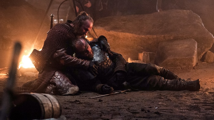Richard Dormer in a medieval setting