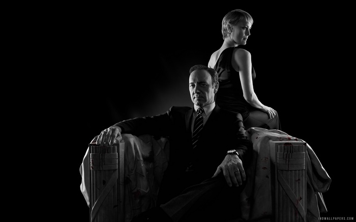 Robin Wright and Kevin Spacey from House of Cards