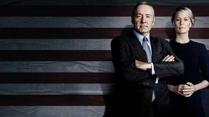 Frank and Claire Underwood from House of Cards