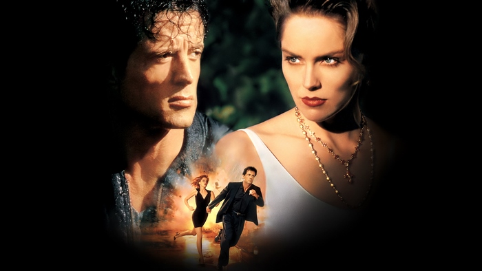 Sylvester Stallone and Sharon Stone in The Specialist